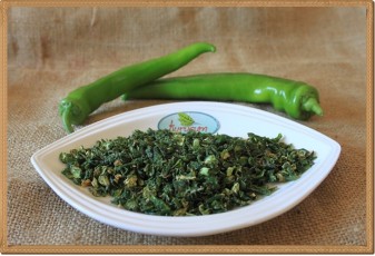 Toptan Kurutulmuş Yeşil Biber- 1 kg