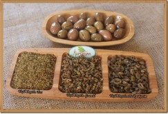 Toptan Kuru Zeytin-  Yeşil - 1 kg