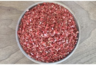 Toptan Freeze Dried Çilek Granul- 25 kg