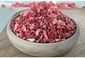 Toptan Freeze Dried Çilek Parçacık- 25 kg